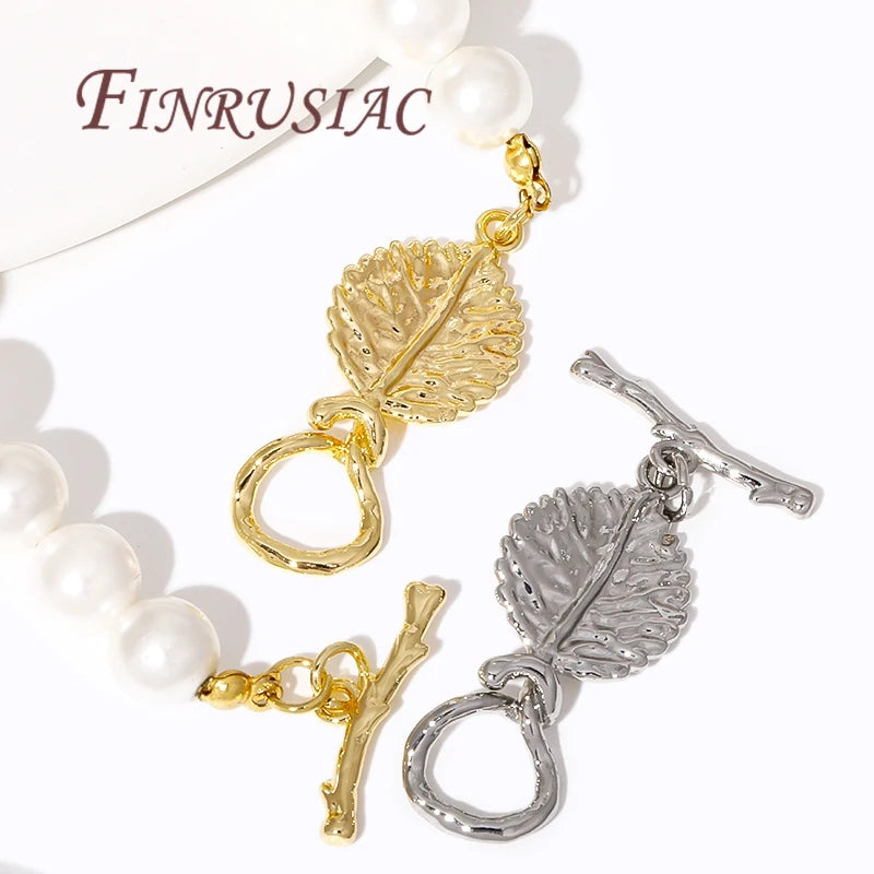 18K Gold Plated Brass OT Toggle Clasps for Jewelry Making Jewelry Toggle Clasp P3
