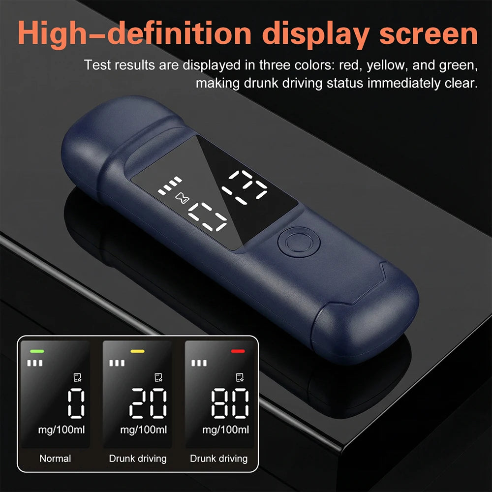 Portable Non-Contact Breathalyser | Alcohol Tester with Alarm Breathalyser Tester P3