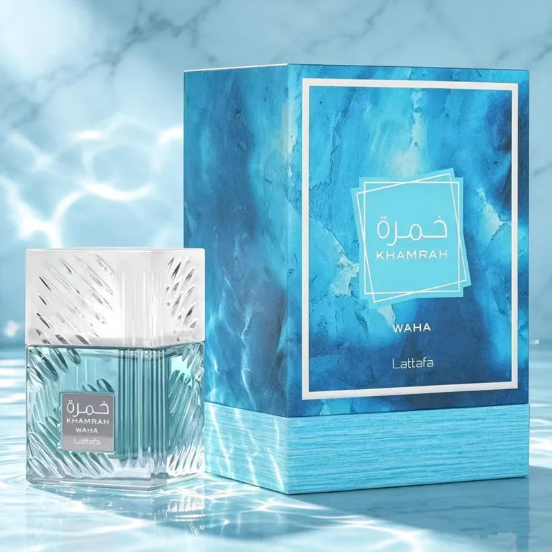 Lattafa Khamrah Waha Unisex EDP 100ml – Alcohol-Free Perfume Eau de Parfum P3