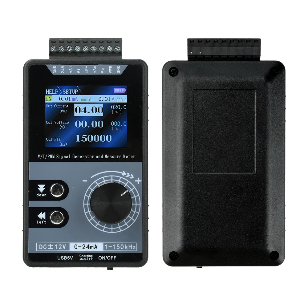 PWM Signal Generator 0-20mA 4-20mA 0-10V Colour Screen | Gaqqee Signal Generator P3