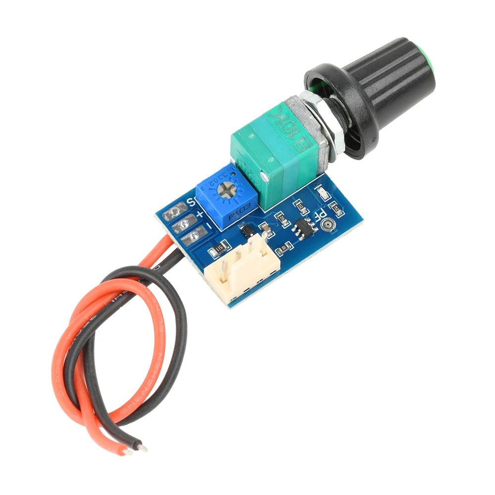 12V DC 4-Wire PWM Fan Speed Controller | Rotary Switch Module PWM Fan Controller P3