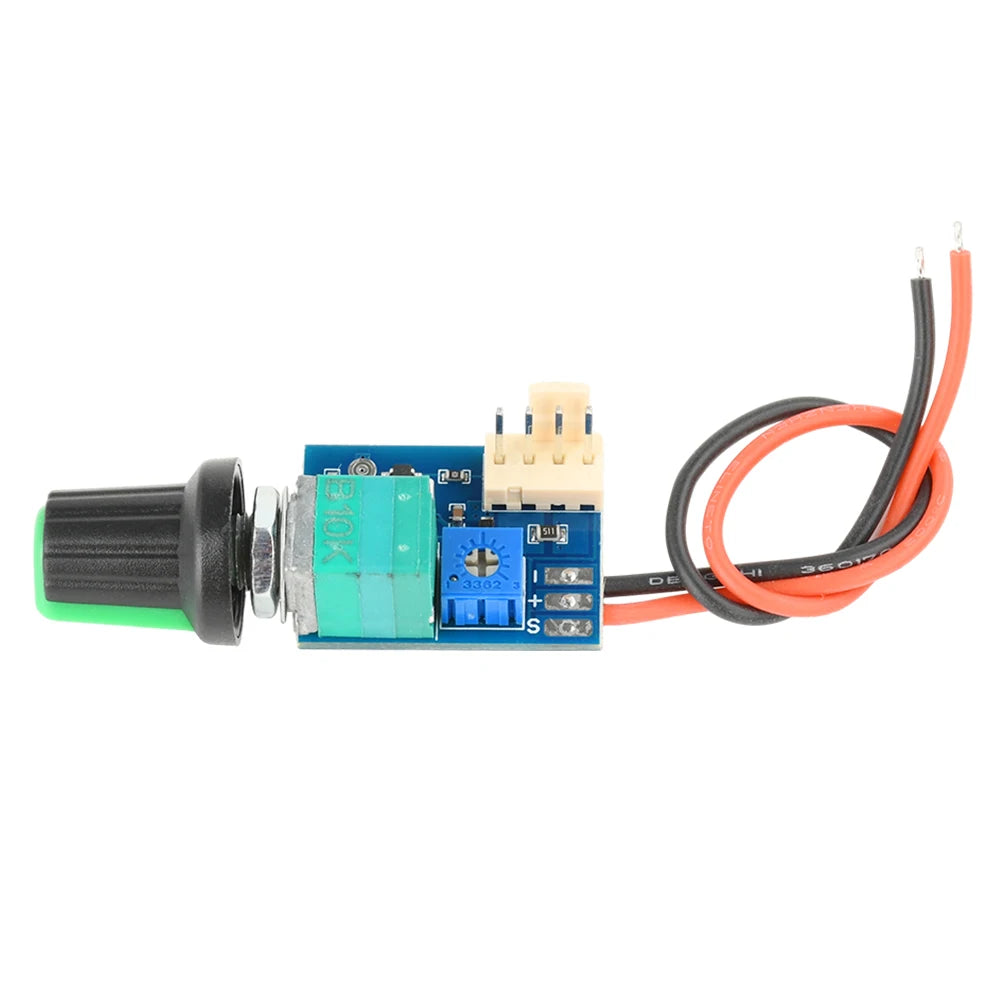 12V DC 4-Wire PWM Fan Speed Controller | Rotary Switch Module PWM Fan Controller P3 Default Title
