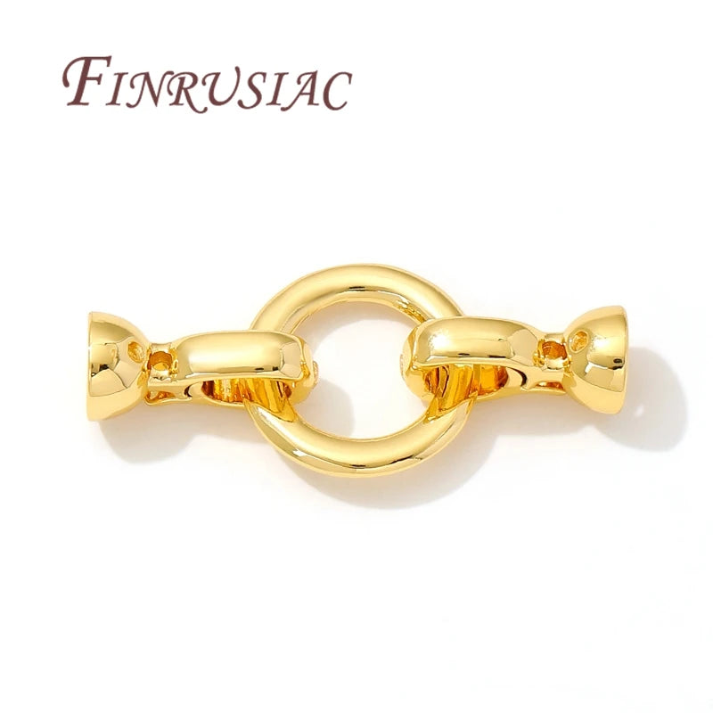18K Gold Plated Bracelet Clasps & Connector Findings – DIY Jewelry Clasp Findings P3