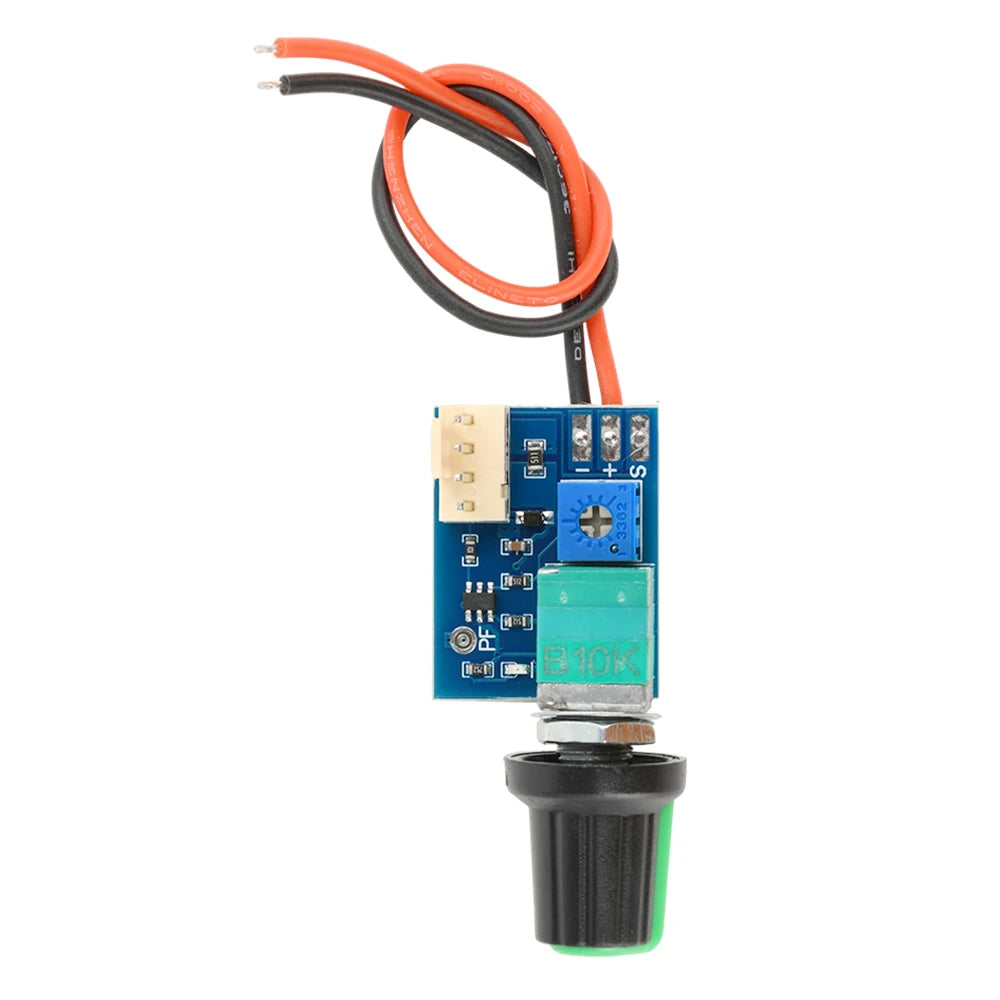 12V DC 4-Wire PWM Fan Speed Controller | Rotary Switch Module PWM Fan Controller P3