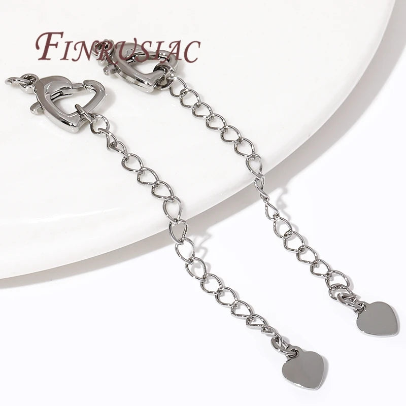 18K Gold Plated Extension Tail Chains & Lobster Clasps – DIY Jewelry Findings P3