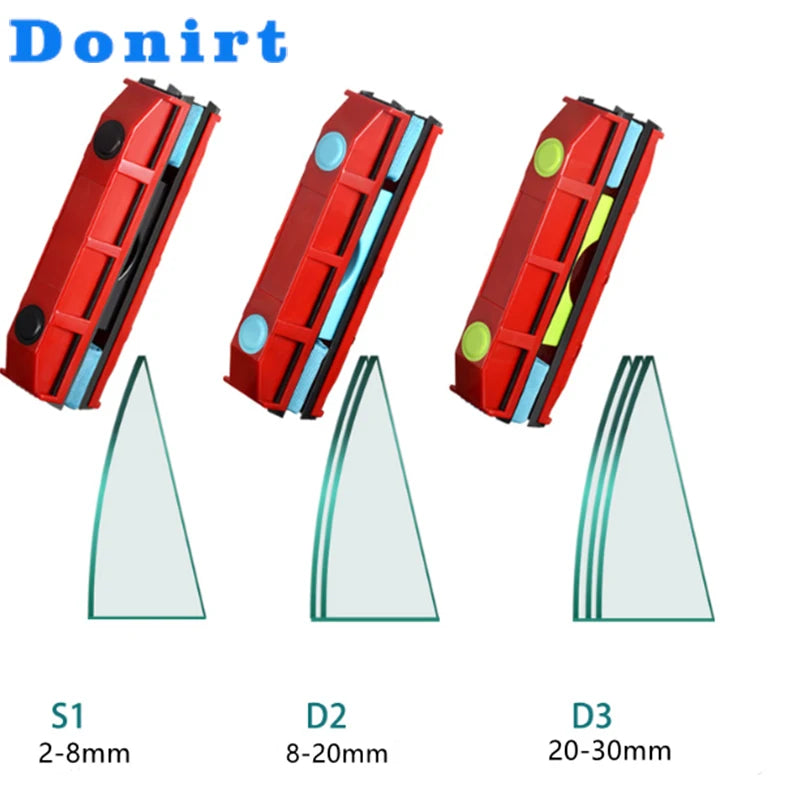 Magnetic Double-Sided Window Cleaner Glass Wiper 2–8mm | Donirt Magnetic Window Cleaner P3