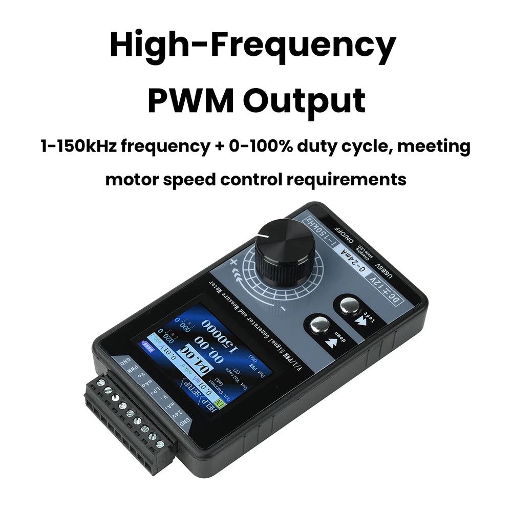 PWM Signal Generator 0-20mA 4-20mA 0-10V Colour Screen | Gaqqee Signal Generator P3