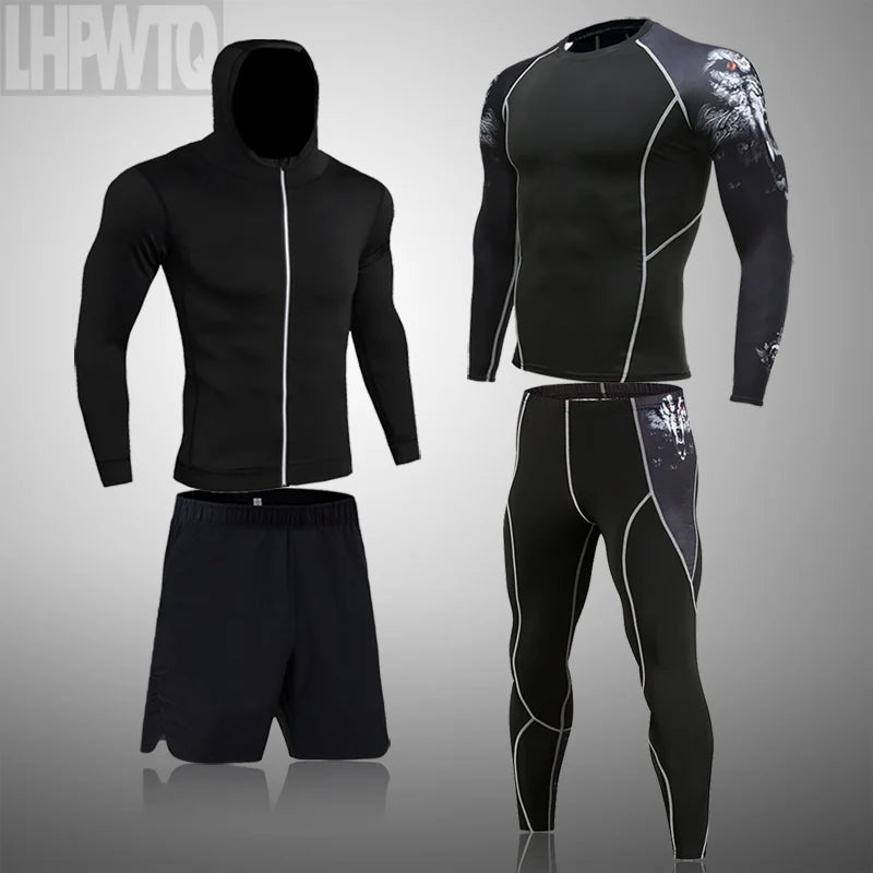 Men's Thermal Compression Set – Long Johns & Leggings S–4XL Thermal Compression Set P3
