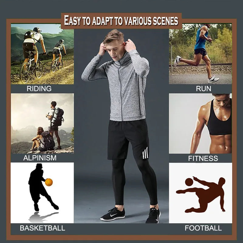 Men's Thermal Compression Set – Long Johns & Leggings S–4XL Thermal Compression Set P3