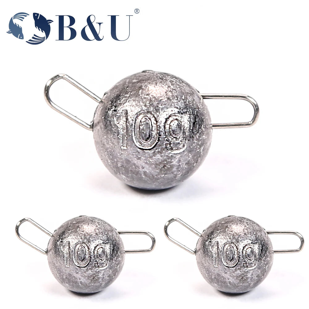 B&U Cheburashka Swing Jig Head & Bullet Sinkers 2g–12g Fishing Jig Sinker Set P3