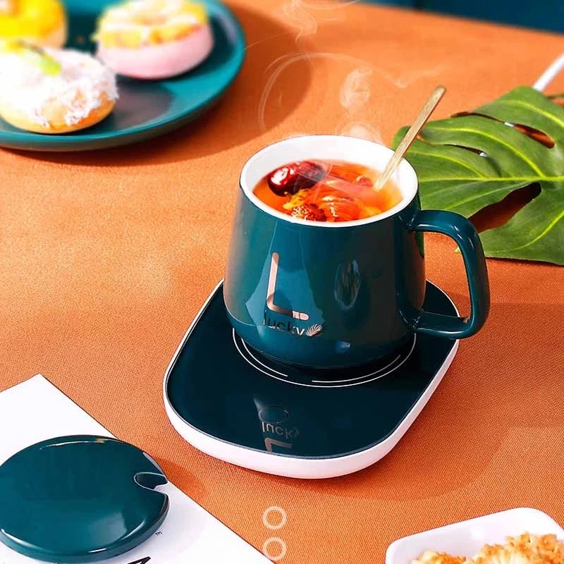 55°C USB Mug Warmer Pad – Constant Temp Coffee Heating Coaster Mug Warmer Pad P3