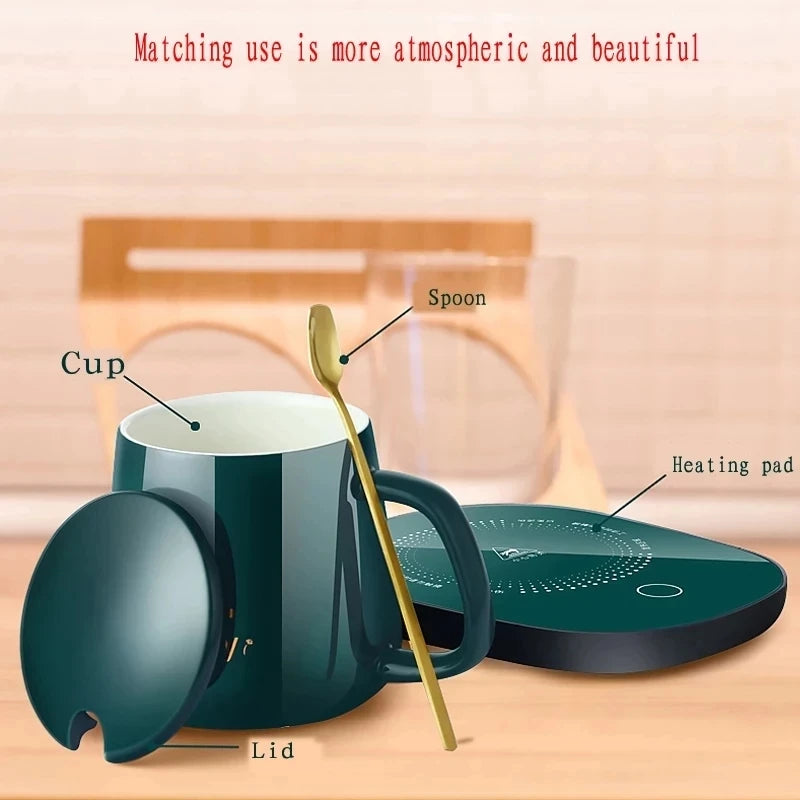 55°C USB Mug Warmer Pad – Constant Temp Coffee Heating Coaster Mug Warmer Pad P3