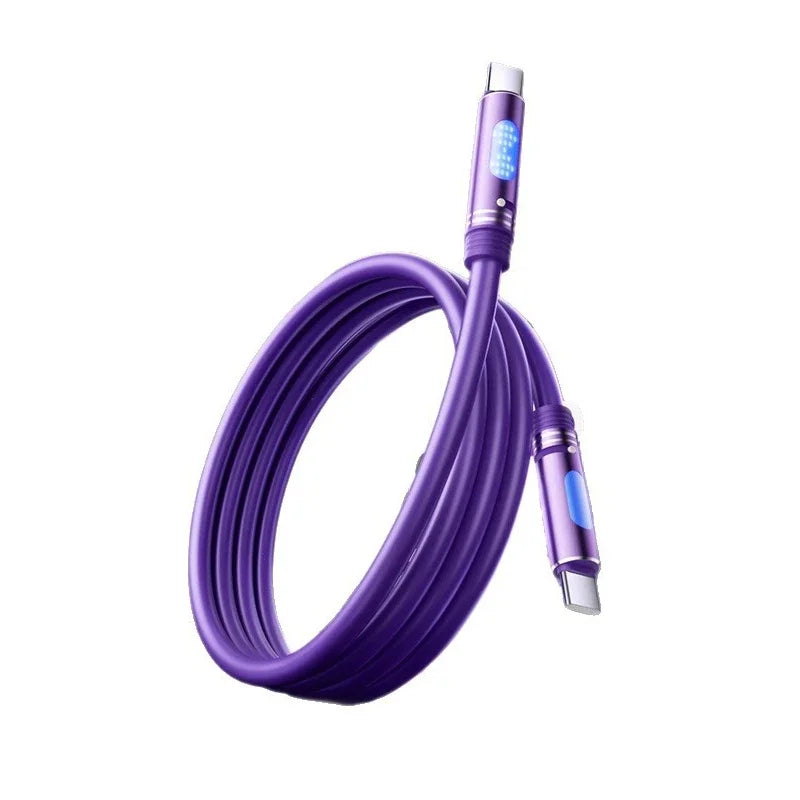 100W USB-C Fast Charging Cable – Ambient Light & Aromatherapy USB-C Charging Cable P3 A 1.5m