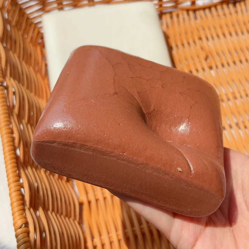 Butter Stick Fidget Squeeze Toy – Squishy PU Fake Food Fidget Squeeze Toy P3 Chocolate Toast