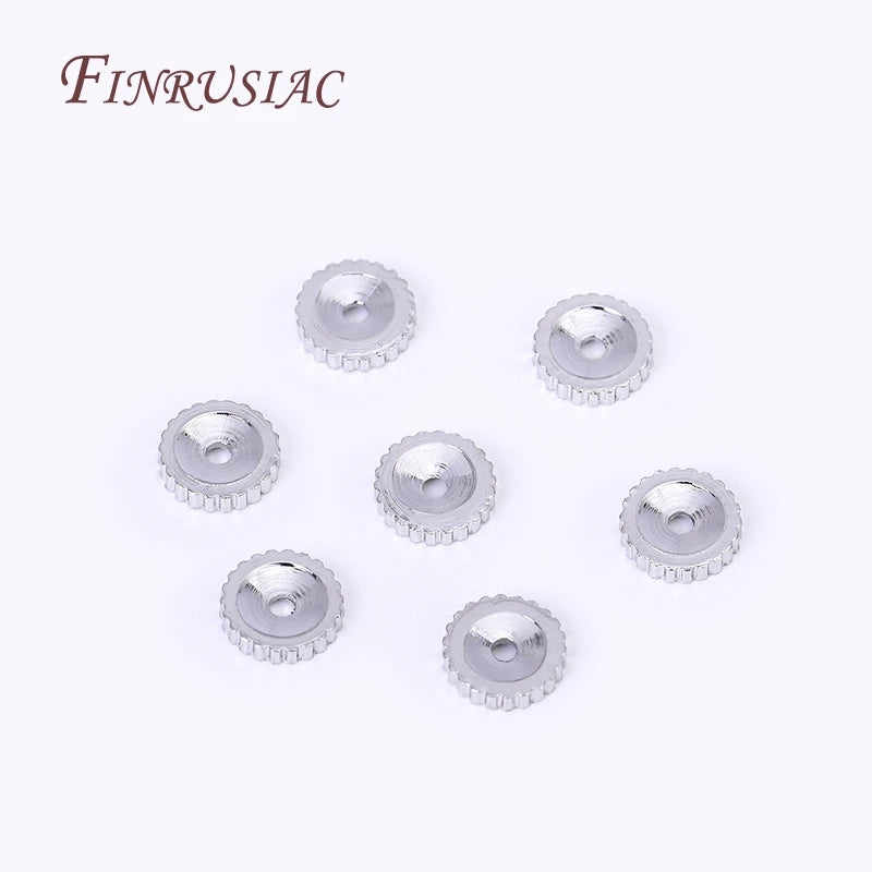 18K Gold Plated Brass Gear Spacer Beads 6mm | DIY Jewelry Jewelry Spacer Beads P3
