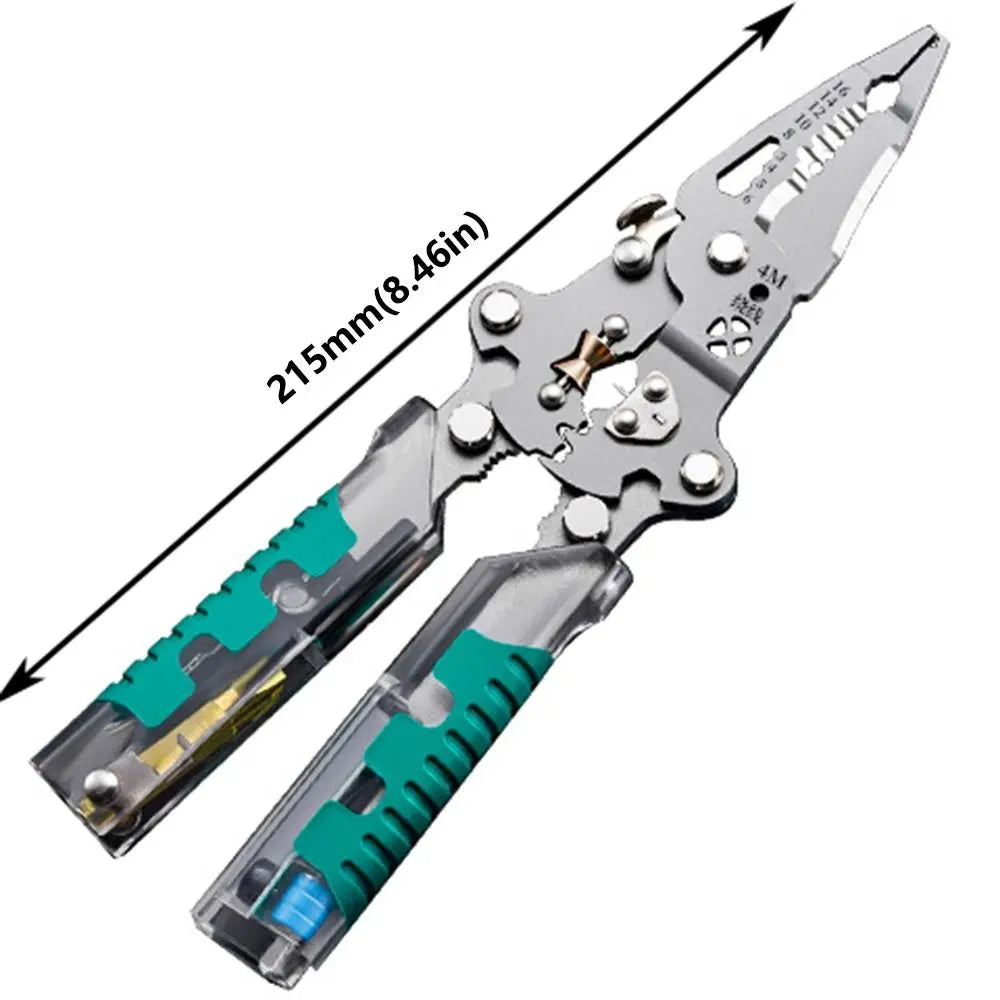 Foldable Wire Stripping Pliers with Voltage Tester | Crimping Tool Wire Stripping Pliers P3