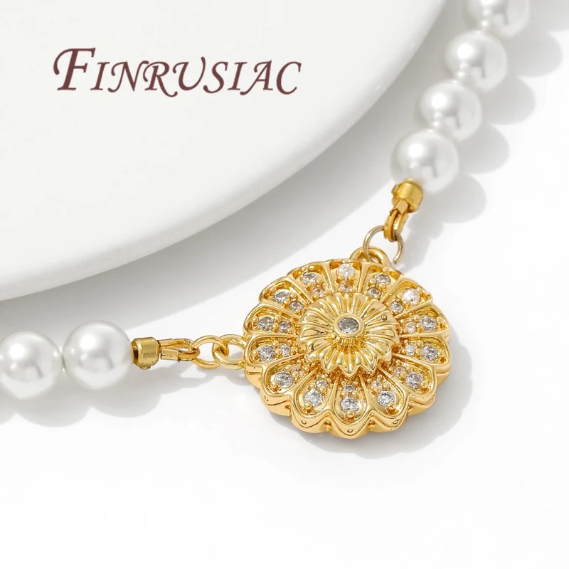 18K Gold Plated Magnetic Clasps – Bracelet DIY Connectors Magnetic Jewelry Clasp P3