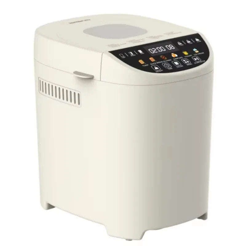 2L Automatic Bread Maker – 15 Menus, 2 Loaf Sizes, Keep-Warm Automatic Bread Maker P3 100V-240V EU Plug