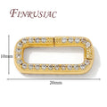 18K Gold Plated Spring Ring Clasps – Necklace & Bracelet Jewelry Clasps P3 18k Gold Plated 1 piece