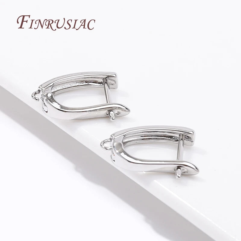 18K Gold Plated French Earring Hooks & Clasps – DIY Findings Earring Jewelry Findings P3