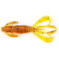 B&U Floating Soft Bait Lures – Worm Craw Shrimp Salted Silicone Soft Fishing Bait P3 MULTI 10PCS-40mm-0.4g