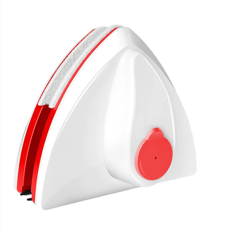 Donirt Magnetic Window Cleaner – Double-Layer Glass Wiper Magnetic Window Cleaner P3 Red 8-15mm