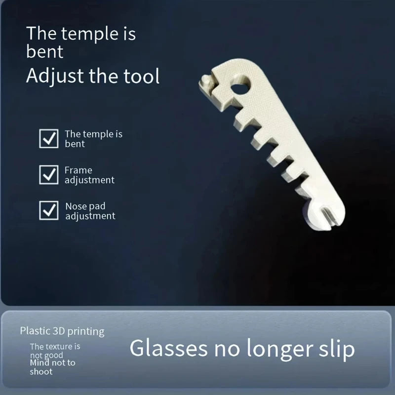 Eyeglass Temple Bending Adjustment Tool – Aluminum Alloy Eyeglass Repair Tool P3