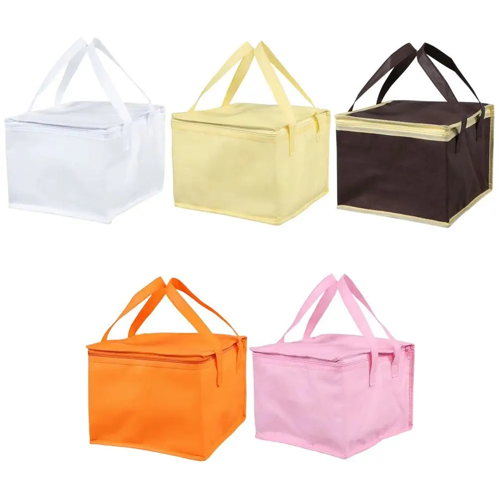 Insulated Thermal Cooler Bag | Aluminum Foil Lunch Tote Insulated Cooler Bag P3