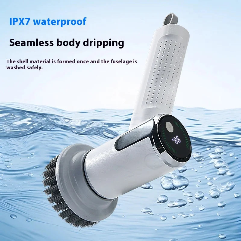 Q2 Wireless Electric Cleaning Brush – Multifunctional Scrubber Electric Cleaning Brush P3