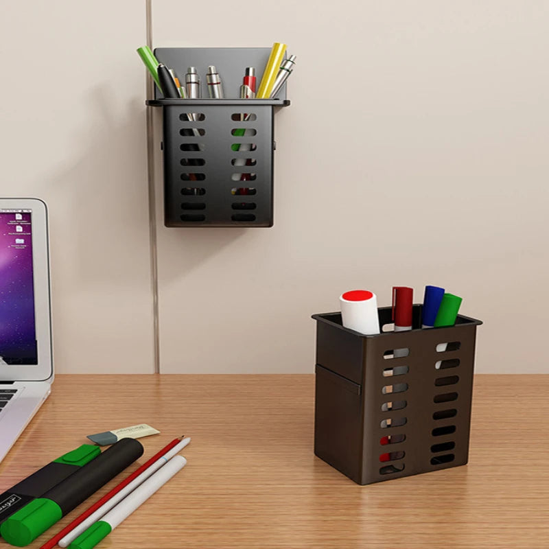 Wall-Mounted Toothbrush & Toothpaste Holder | No-Drill Rack Bathroom Storage Rack P3