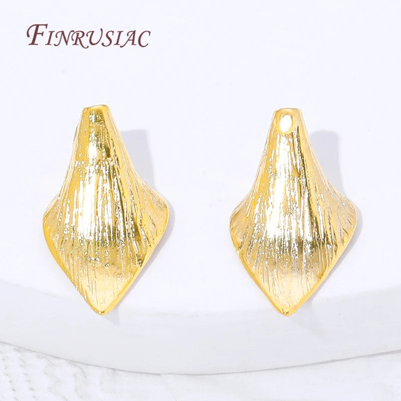 18K Gold Plated Brass Flower Bead Caps – DIY Jewelry Findings Jewelry Bead Caps P3