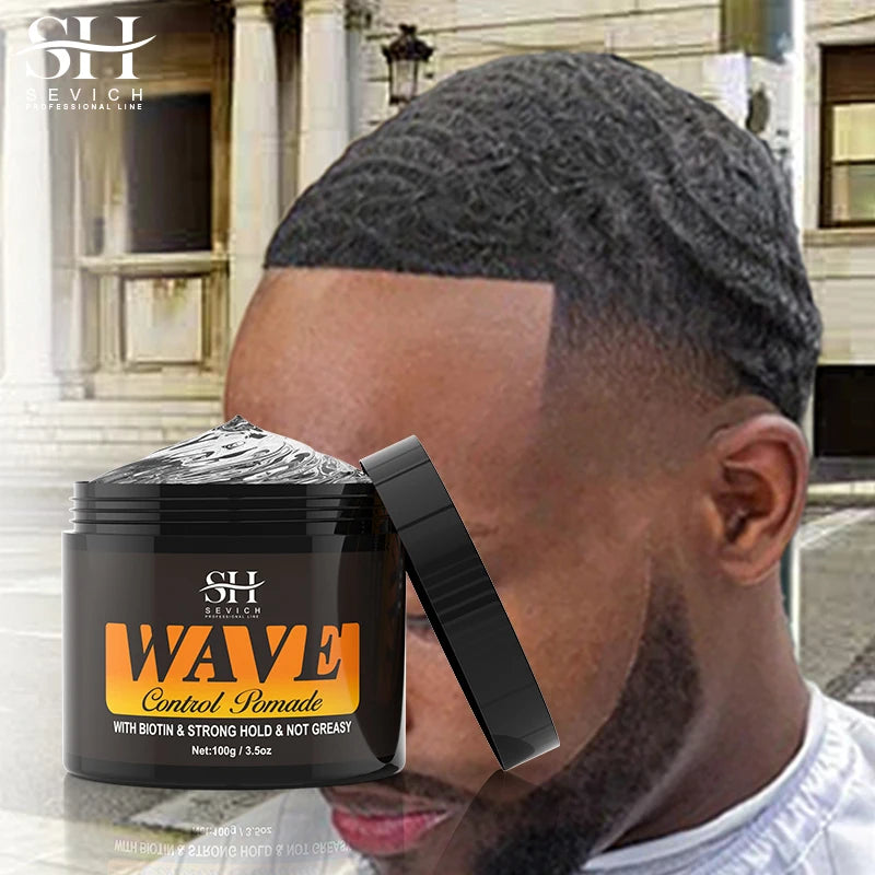 Sevich 360 Wave Pomade – Strong Hold Hair Wax & Edge Control Hair Styling Pomade P3