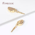 18K Gold Plated Press Buckle Clasp – DIY Jewelry Findings Jewelry Clasp Findings P3 18K Real Gold Plated 2 Pieces