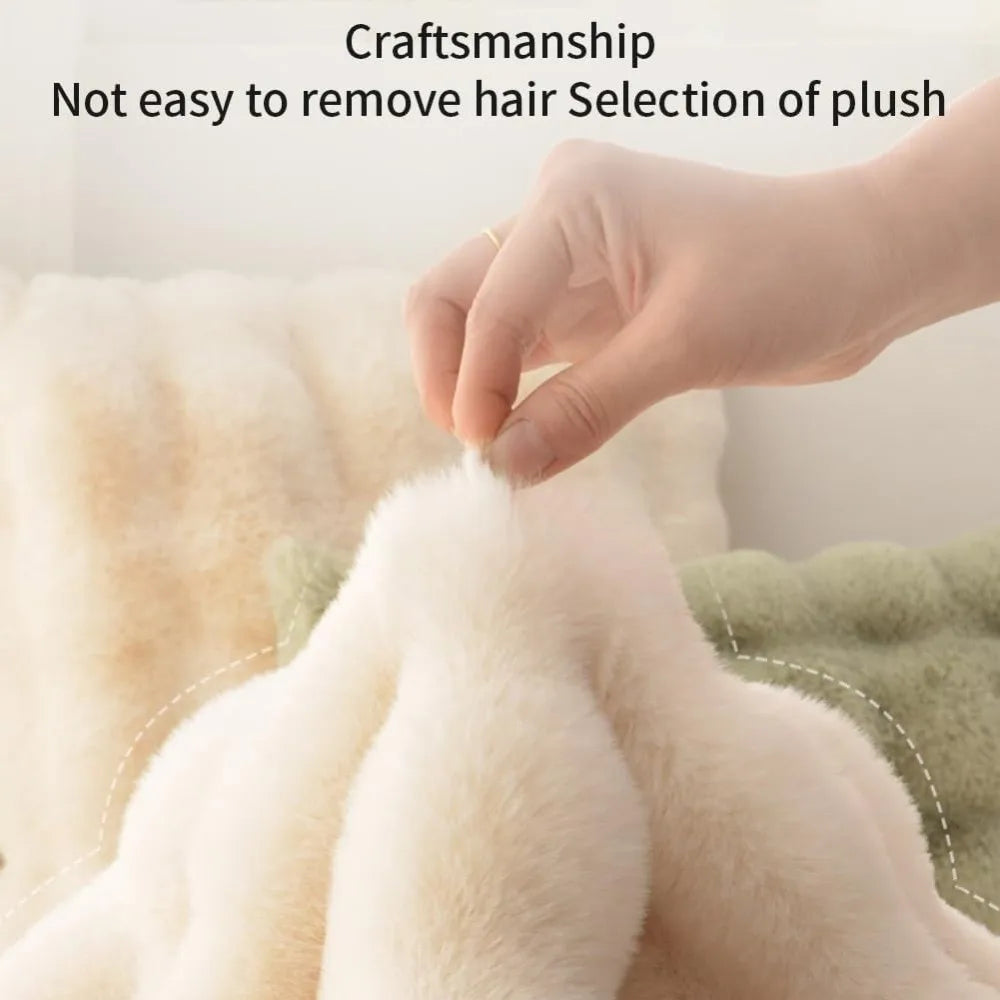 Round Washable Pet Mat – Self-Warming Cat & Dog Cushion Pad Pet Bed Mat P3