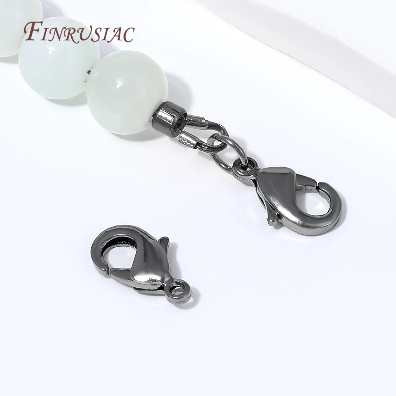 Black Gun Plated Lobster Claw Clasp – Brass DIY Jewelry Clasp Jewelry Clasp Finding P3