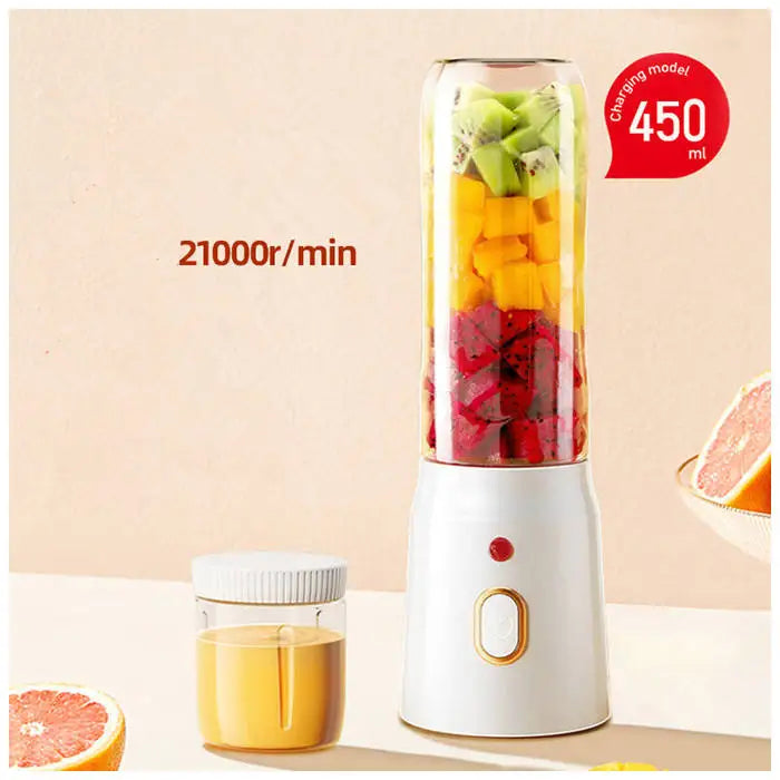 Portable USB Rechargeable Personal Blender Juicer Cup – White Personal Blender P3