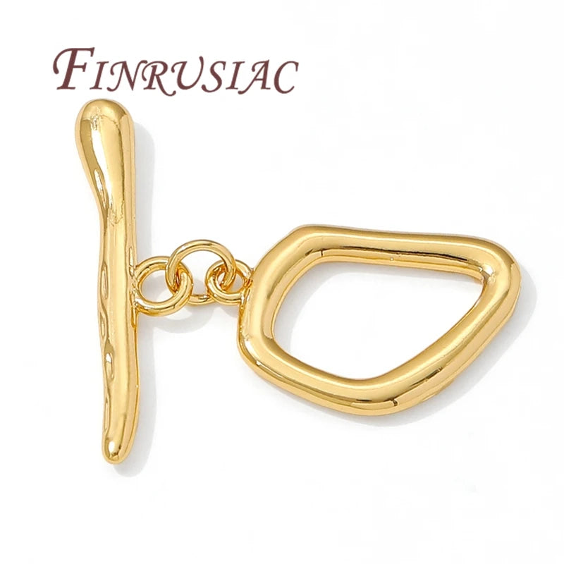 Rhodium Plated Toggle OT Clasps for Necklace & Bracelet Making Jewelry Clasps P3
