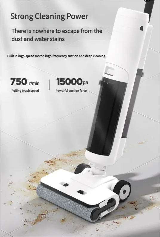 DUTRIEUX F11 Cordless 15kPa Steam Mop & Vacuum Floor Washer Cordless Steam Mop P3