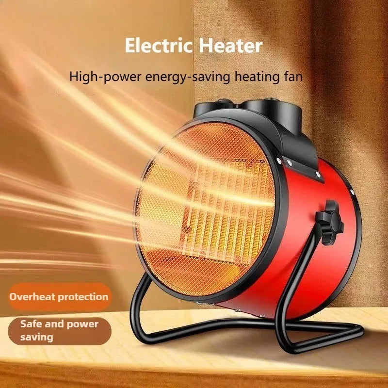 Portable 2000W Space Heater | Thermostat, 2 Settings & Fan Mode Portable Space Heater P3