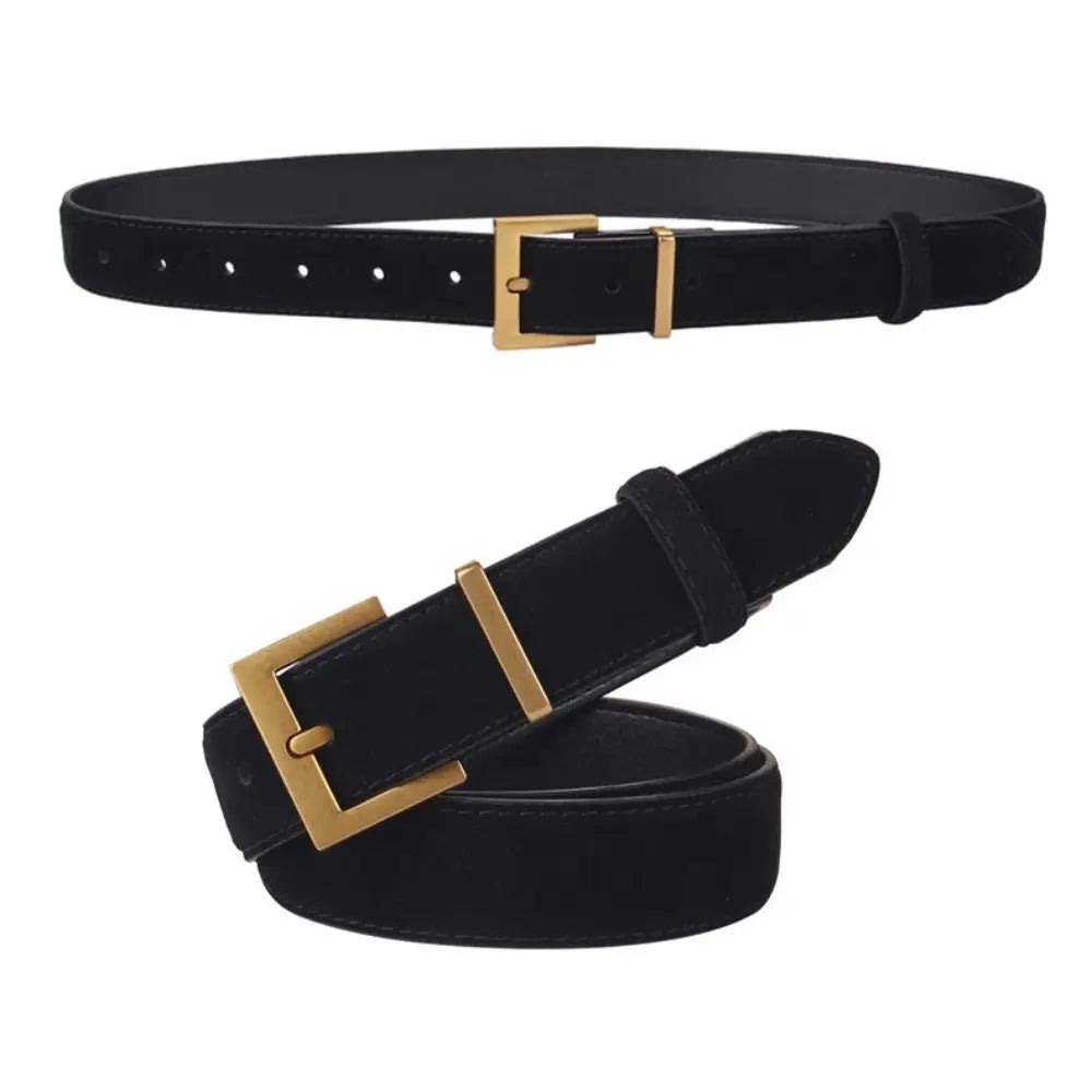 Women's Genuine Leather Belt – Alloy Pin Buckle | Cowhide Leather Fashion Belt P3