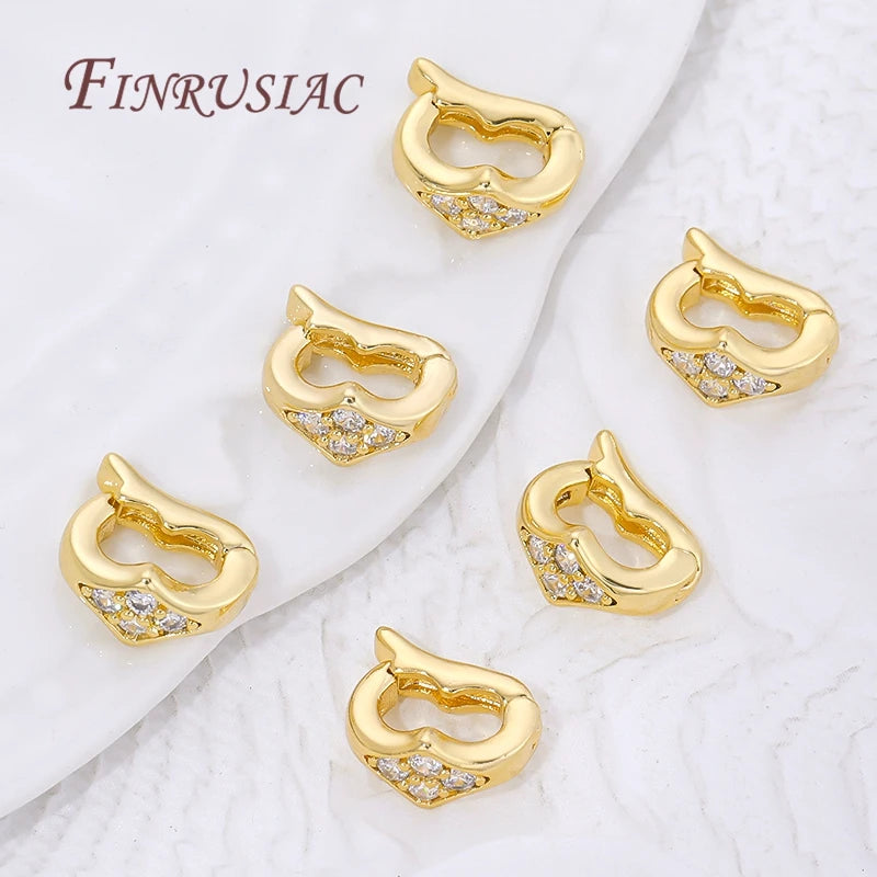 18K Gold Plated 2-Row Metal Spacer Beads | DIY Jewelry Making Metal Spacer Beads P3
