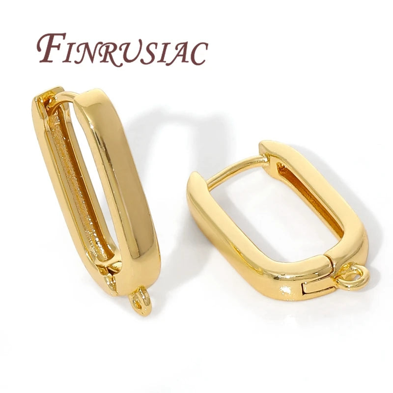18K Gold Plated Earring Hooks – Hypoallergenic DIY Findings Earring Findings P3