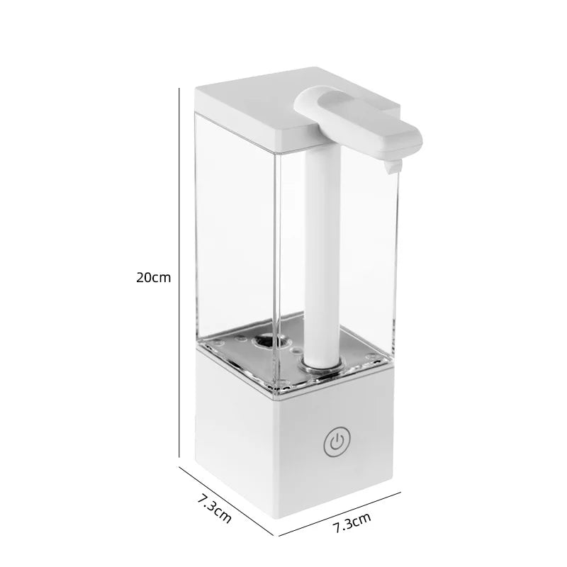 Automatic Touchless Soap Dispenser 490ml USB Rechargeable Soap Dispenser P3 White-USB-5 V