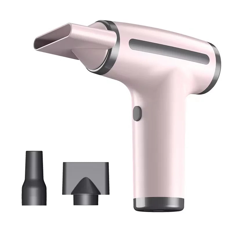Wireless Cordless Hair Dryer – 110K RPM Negative Ion USB Blower Cordless Hair Dryer P3 Pink US