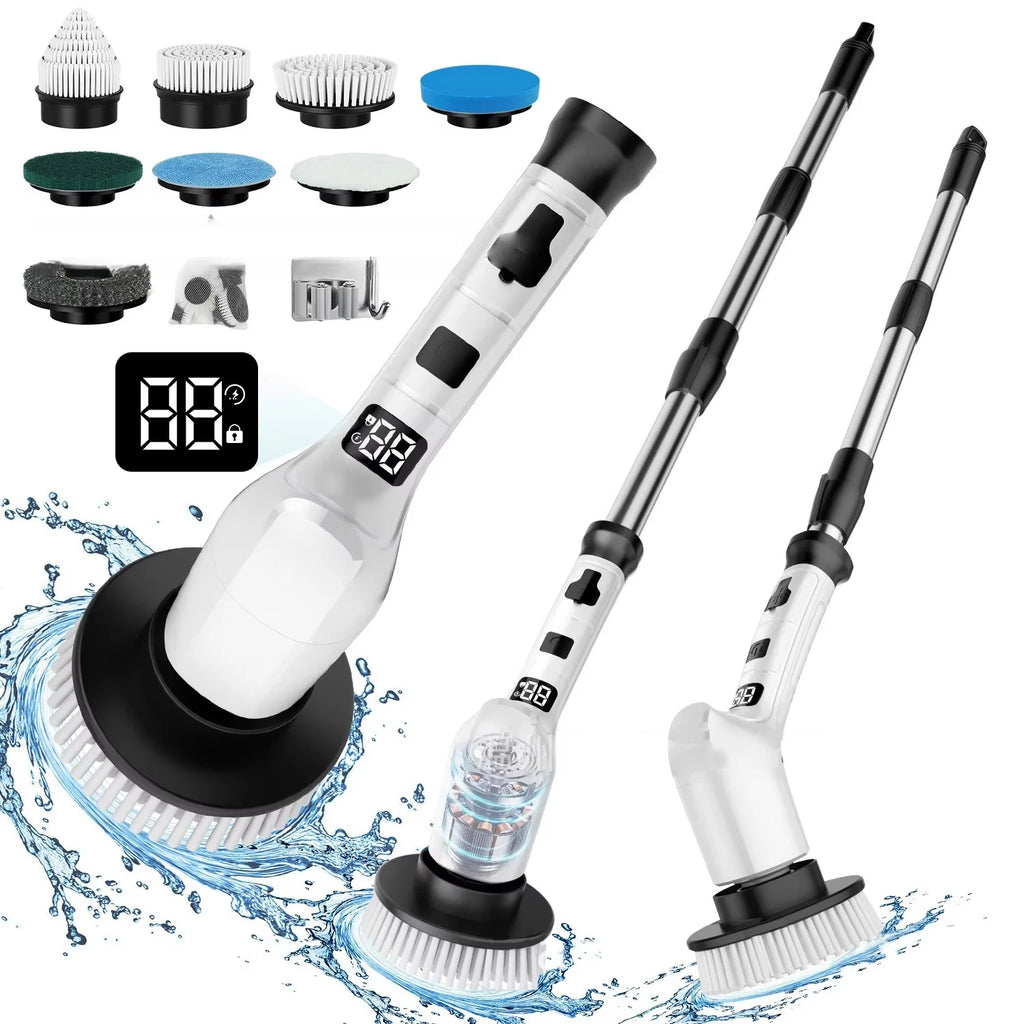 Electric Cleaning Brush – Multifunctional Kitchen & Bathroom Scrubber Electric Cleaning Brush P3