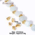 18K Gold Plated Brass Spacer Beads for DIY Jewelry Making Jewelry Spacer Beads P3 18K Gold Plated 4 pieces