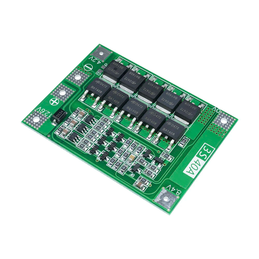 BMS 3S 12V 40A Lithium Battery Protection Board – 18650 Battery Protection Board P3