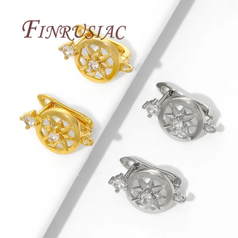18K Gold Plated Earring Hooks & Clasps – DIY Jewelry Findings Earring Hooks Findings P3