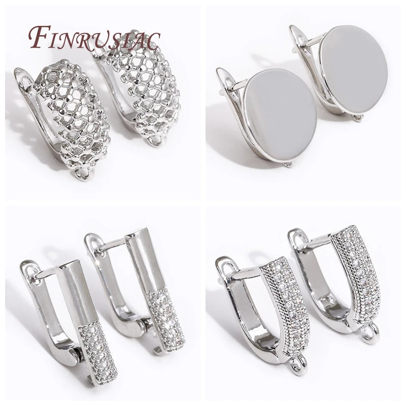 18K Gold Plated Earring Hooks – DIY Jewelry Making Findings Earring Making Findings P3