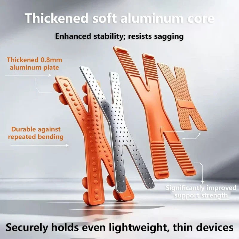 Foldable Silicone Phone Stand | Multi-Angle Desk Holder Phone Desk Stand P3